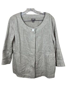 J Jill Blazer Blouse Peplum